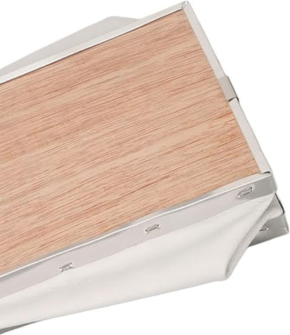 Bee Smoker Bellow, Wood and Stainless Steel Bee Smoker Box Replacement Parts PVC Leather Plywood Box Beekeeping Equipment
