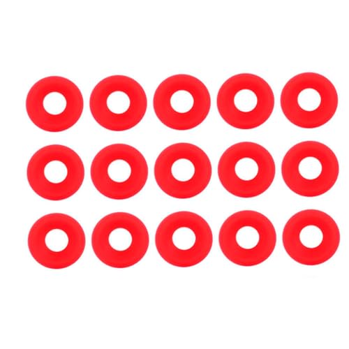 25Pcs Red Silicone Gaskets, Flip Top Bottle Seals for Home Brew Beer, with Premium Leak Proof Design for GROLSCH Swing Top Bottles