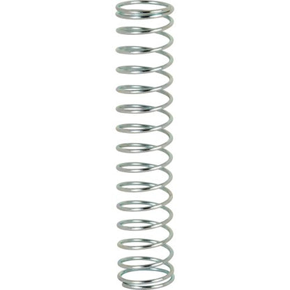 Prime-Line SP 9705 Compression Spring, Spring Steel Construction, Nickel-Plated Finish, 0.031 GA x 7/16 In. x 2-1/8 In. (4 Pack) - color: Nickel, size: 7/16 in. x 2-1/8 in.