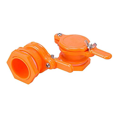 Honey Gate Valve for Bucket, Durable Nylon Honey Extractor Tap, Beekeeping Supplies (5 Pack) - size: 5 Pack
