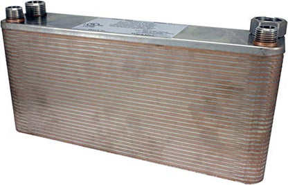 B3-23A 60 Plate Beer Wort Chiller 3/4" Garden Hose x 1/2" MPT