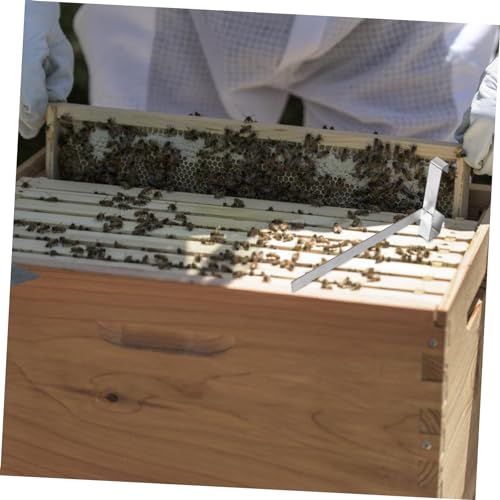 HEMOTON Stainless Steel Beekeeping Frames Beehive Nesting Spleen Shelves Beekeeper Supplies Professional Beekeeping Racks