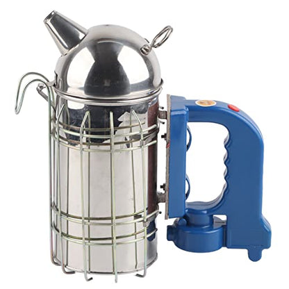 Stainless Steel Electric Beehive Smoker,Honey Keeper Beehive Smoker Handle Set for Apiculture Supplies,and Beekeeping Equipment Beginners Professionals