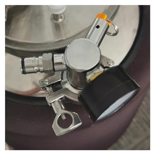 Home Brewing Gas Manifold Bundle 1.5 Inch Tri Clamp Stainless Steel 304 Conical Fermenter Pressure Transfer Purge Oxygen Add Co2 Brewing Accessories