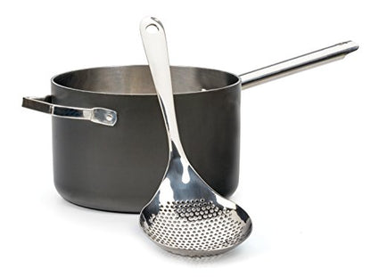 RSVP International Endurance Kitchen Collection Pierced Straining Tools, Spoon, 18/8 Stainless Steel - size: Spoon