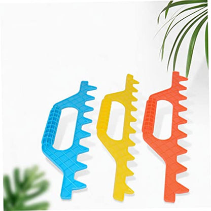 MERRYHAPY Beekeeping Spacer Tool Beehive Frames Distance Rake Plastic Measuring Rake for Beehive Frames Random