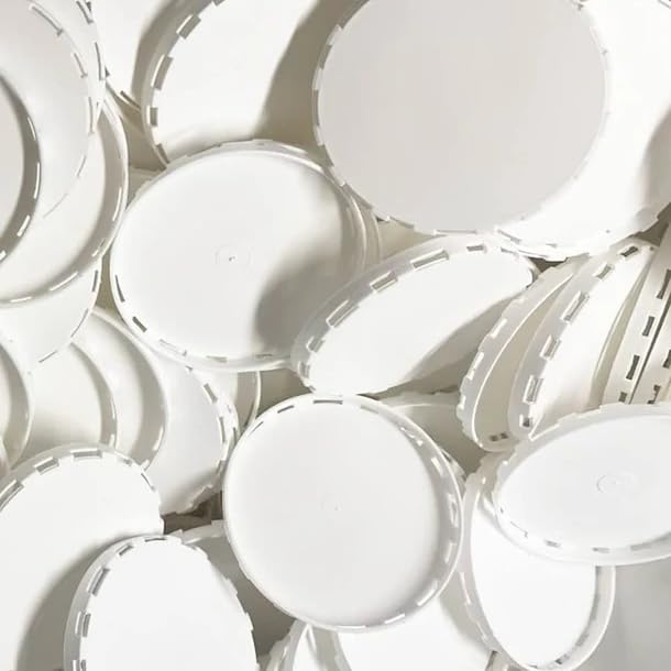 Generic 50 Pack of keg caps (White), American Sankey - color: White