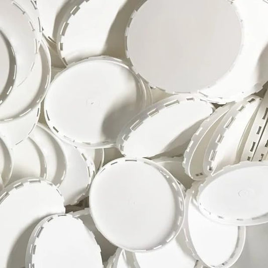 Generic 50 Pack of keg caps (White), American Sankey - color: White