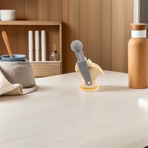 Abaodam Honey Extractor Valve Honey Gate Spigot for Beekeeping Equipment Gray Plastic with Ergonomic Handle Beekeeper Supplies Accessory Buckets