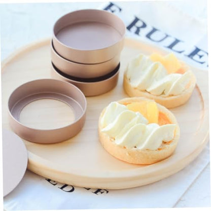 Tart Press Tool Wood Egg Tart Pusher DIY Baking Dough Press Pastry Tamper Wooden Mould Wood Tamper