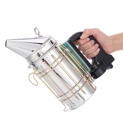 Joyzan Beehive Smoker, Stainless Steel Electric Beekeeping Tools Bee | Handle Set Hive Beekeeper Supplies Equipment Accessory Kit Beginner Producing Smoke (Not Included Charging Cable )