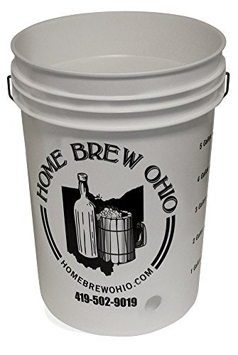 Midwest Homebrewing and Winemaking Supplies Drilled Bottling Bucket, No Spigot