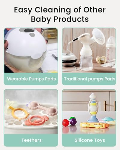 GROWNSY Official Detergent Washing Tablets - 130 PCS, Compatible with Momcozy Baby Bottle Washers - size: 1 Count (Pack of 1)