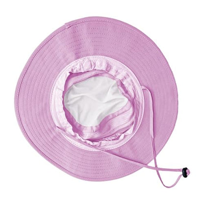 Sun Hats for Men Women Fishing Hat UPF 50+ Breathable Wide Brim Summer UV Protection Hat - color: 1pack-purple