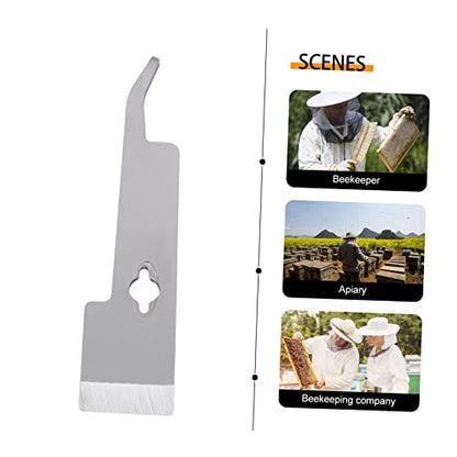 BESPORTBLE 1pc Stainless Steel Beekeeping Hive Tool Lifter Scraper Essential Beehive Scraping Tool for Beekeepers Durable Ergonomic Design for Lifting Separating Frames Must Have Equipment