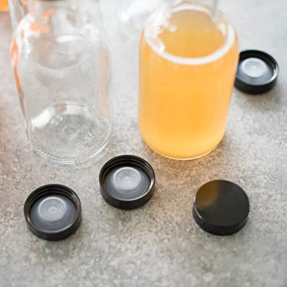 The Kombucha Shop - Poly Cone Cap Replacements for Kombucha Bottles - 6 Pack