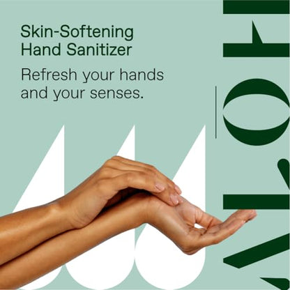 ALŌH Sanitizing Hand Gel 2-Pack | Sweet Orange Bergamot & Aloe | 70% Ethyl Alcohol | 8 fl oz Bottles (Pack of 2) | For Adults & Kids - color: Sweet Orange Bergamot + Aloe