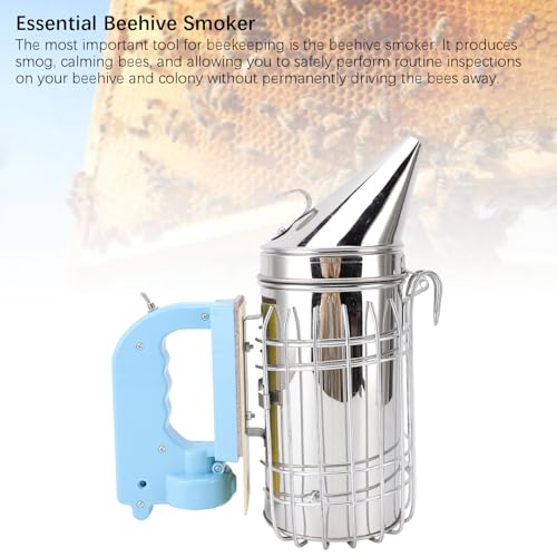 Electric Stainless Steel Beehive Smoker for Beekeeping Smog Production for Beekeeper Apiculture