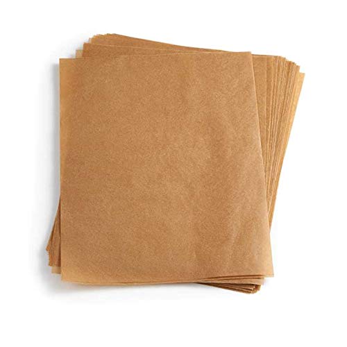 King Arthur,Pre-Cut Natural & Unbleached Baking Parchment Paper,Heavy Duty,Nonstick,Reusable,Resealable Pack,Fits 18" X 13" Pan,100 Count (Pack of 12) - size: 100 Count (Pack of 12), style: Natural