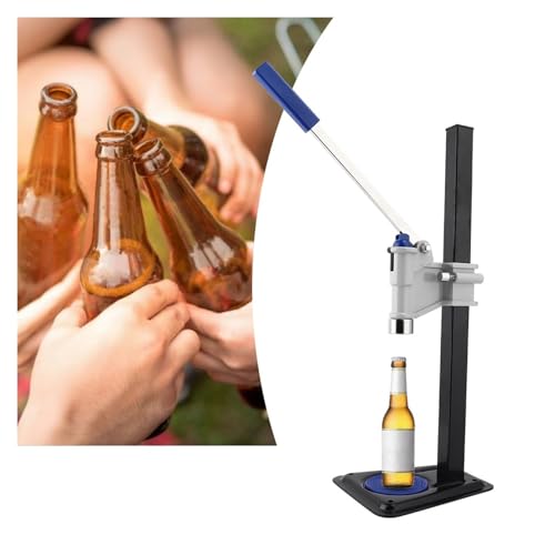 Beer Bottle Capper Auto Lever Bench Capper Sealer Machine for Homebrew Beer Wine Keg Soda Crown Capping Brewing Tools