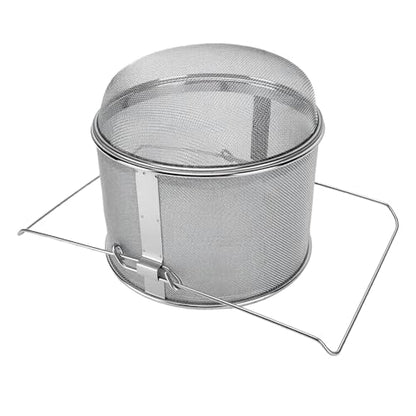 banapoy Stainless Steel Honey Strainer, 304 Double Sieve Fine Mesh AntiClogging Honey Filter, Beekeeping Strainer with Pure Flavor Retention for Bucket Harvesting, Home and Beekeeping
