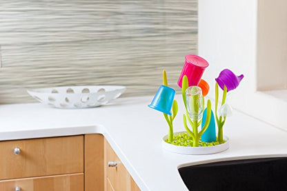 Boon Spring Countertop Drying Rack, Green (B11139) (Pack of 2) - size: 1 Count (Pack of 2)