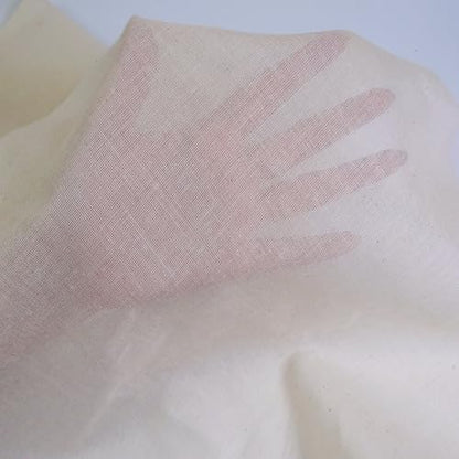 Fashion Track Cheese Cloths, 55x180 Inch 5 Yard Grade 90 (68 Sq. Feet) Hemmed Cheese Cloth Fabric Reusable Strainer, 100% Cotton Unbleached Cheesecloth for Straining, Kitchen and Cold Brew Coffee - color: Natural, size: 5 Yard