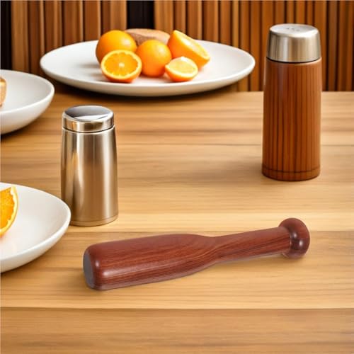 2Pcs Vegetable Fermentation Tamper Wooden Sauerkraut Tamper Manual Fermentation Tool Pickle Masher Pounder Vegetable Fermenting Stick Sauerkraut Pounder