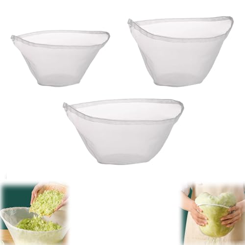 Soy Milk Bag Cheesecloth Bags,2025 New Cheese Cloth Bag for Straining,Reusable Straining Bags for Cooking Baking Juicing (1, S+M+L) - color: S+M+L