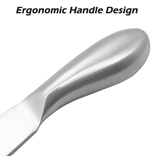 SourceTon 4 Pieces Cheese Spreader Set, Stainless Steel Multipurpose Cheese and Butter Spreader Knives