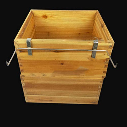Hemoton 4 pcs Beekeeping Frame Holder Brackets Beehive Frame Supports Bee Hive Maintenance Honey Harvesting