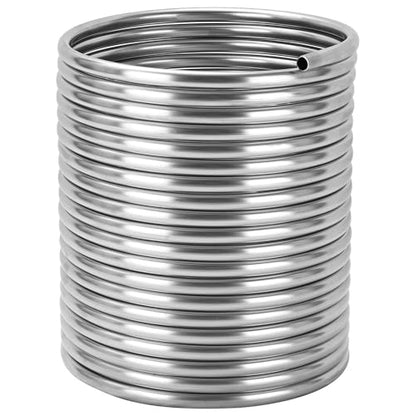 BACOENG 3/8" x 50Ft 304 Wort Chiller, Stainless Steel Tubing Coil for Ice Bath Beer Brewing Tubing Coil, Water Cooler Equipment - size: 3/8" x 50Ft