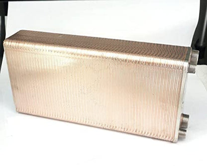 120 Plates Heat Exchanger Beer Wort Chiller Cooler 304 Stainless Steel for Home Brewing Beer 1.6Mpa