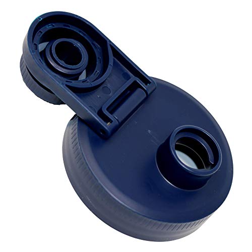 Brewing America Fermentation Kit Lids for Wide Mouth Mason Jars (Jars Not Included) Blue Fermenting Top with Airlock - color: Old Glory Blue