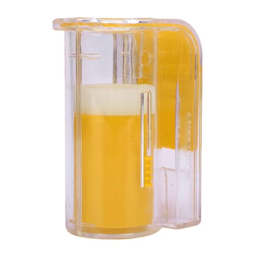Queen Bee Marking Kit, Marking Bottle, 0-99 Number Sticker, Tweezers, Plastic Material, for Beehive Management, Beekeeper Supplies (Yellow) - color: Yellow