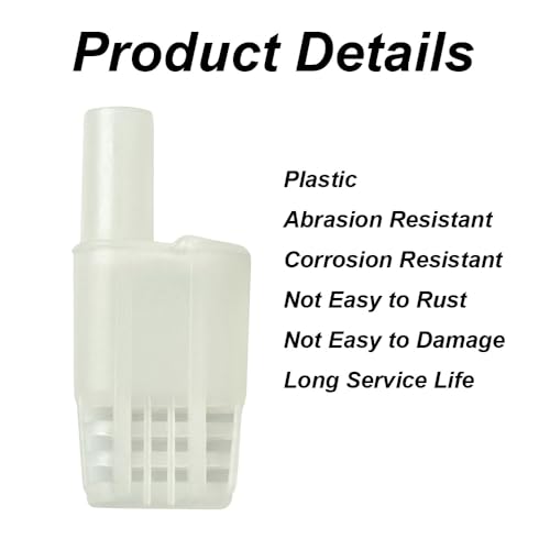 TopHomer 50pcs White Queen Bee Cages 2.56 * 1.10 * 0.43in Beekeeping Catcher Plastic Bee Isolator Clip Beekeeper Rearing Tools for Indoor Home Outdoor