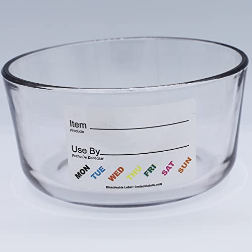 Simplified Universal Dissolvable Labels 2 x 3 500 Total Adhesive Stickers
