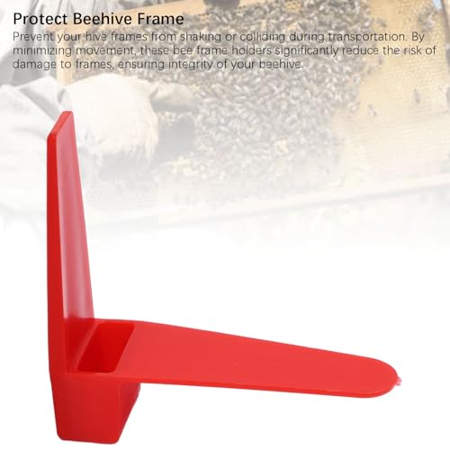 Beehive Frame Holder | 20 Pack Plastic Frame Protectors for Transporting Bee Colonies | Secure Frames, Minimize Issues & Cracks | Universal Fit for Most Standard Colonies