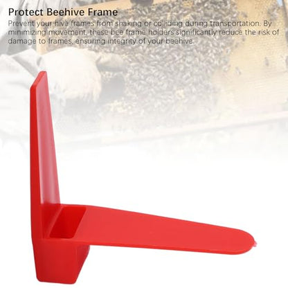 Beehive Frame Holder | 20 Pack Plastic Frame Protectors for Transporting Bee Colonies | Secure Frames, Minimize Issues & Cracks | Universal Fit for Most Standard Colonies