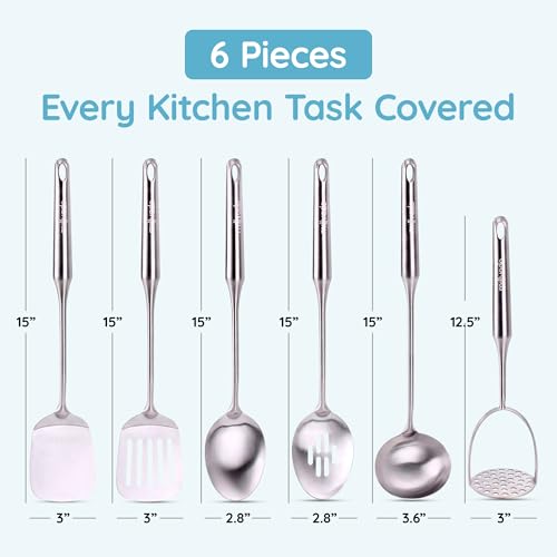 Millvado Potato Masher Stainless Steel, Best Mashed Potatoes Masher Kitchen Tool, Potato Smasher For Potatoe, Avocado, Sweet Potato, Beans, Large Heavy Duty Metal Mashing Utensil, 12.5 Inch - color: Potato Masher
