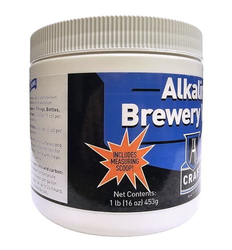 Craft Meister Alkaline Brewery Wash 16 Oz Tub