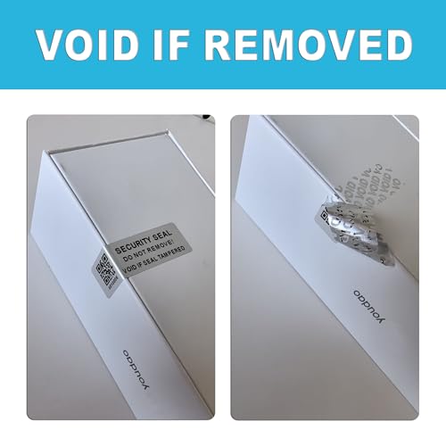 Customized Printed Tamper Evident Proof Serial Number QR Code Labels Sequential Bar Code Stickers Consecutive Security Warranty Void Label-Sealing for Package - style: custom