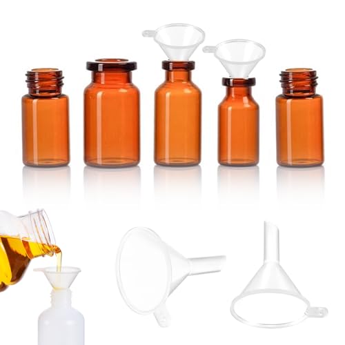 20 Pcs Small Funnel Mini Funnel Kitchen Use Funnels Clear Plastic Narrow Neck Plastic Funnels Urn Filling Tool for Lab Bottles Sand Art Perfumes Spices Activities