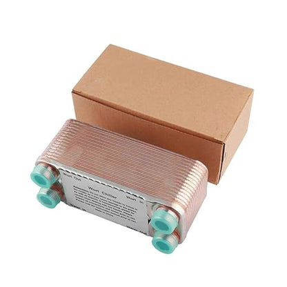 20/30/40 Plates Heat Exchanger Wort Chiller, Stainless Steel Counter Flow Chiller Bar Beer Cooler Tools(30 Plates B) - color: 30 Plates B