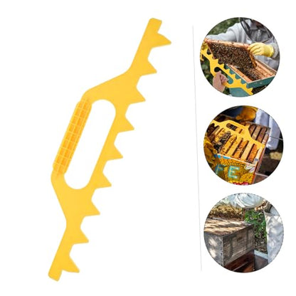 KESYOO Beehive Frame Spacer Tool Lightweight Plastic Spacer for Accurate Hive Management Essential Beekeeping Equipment for Precise Frame Measurement and Easy Maintenance