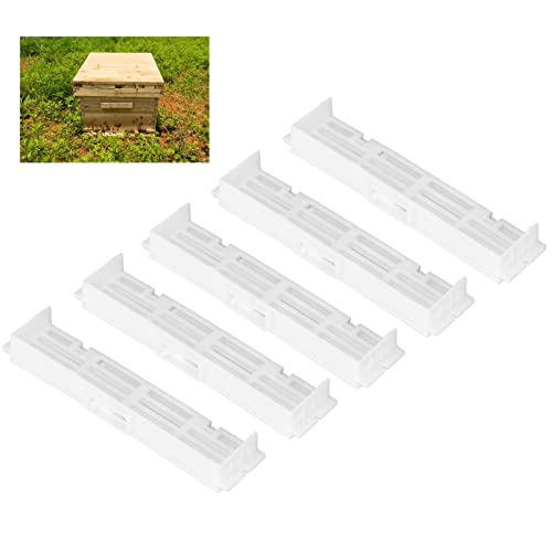 Bee Anti Escape Device Barrier, 15PCS Plastic Beehive Spacer Frame, Reusable Adjustable Beekeeping Tool, Durable Safe for Apiculture Farm Garden Beekeepers