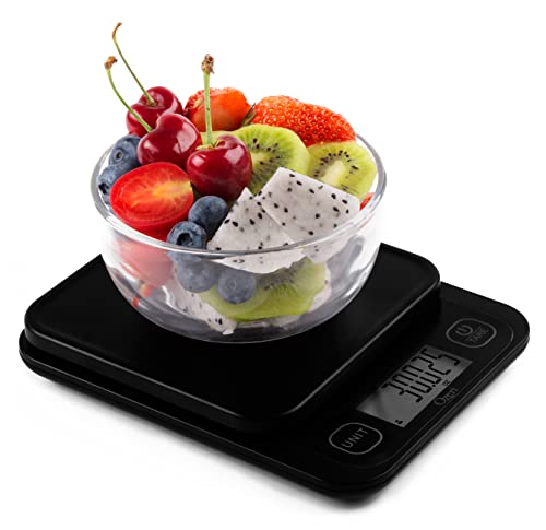 Ozeri Garden and Kitchen Scale II, with 0.1 g (0.005 oz) 420® Variable Graduation Technology® - color: Black