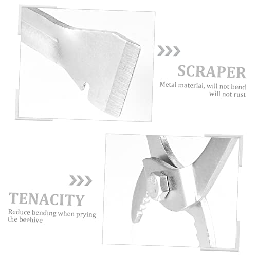 Beehive Frame Holder Lifter Metal Tool for Beekeeping Supplies Easy Honeycomb Frame Removal Convenient Hive Maintenance Equipment
