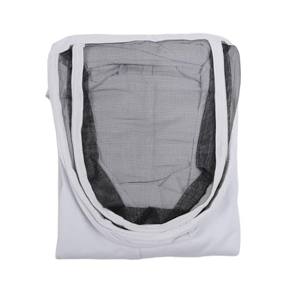 Bee Suit for Honey Harvesting Breathable Nylon Full Body Coverage Detachable Ventilated Hood Lightweight 0.91kg 175-180cm Height Suitable Men Women Beekeeping Apiary Farming