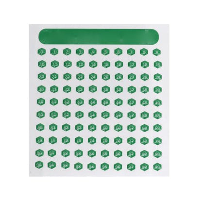 Bee Queen Marking Tool Kit with Number 1 to 99 Stickers, Marking Bottle, Back Markers, and Tweezers for Bee Breeding, Observing, and Hive Management